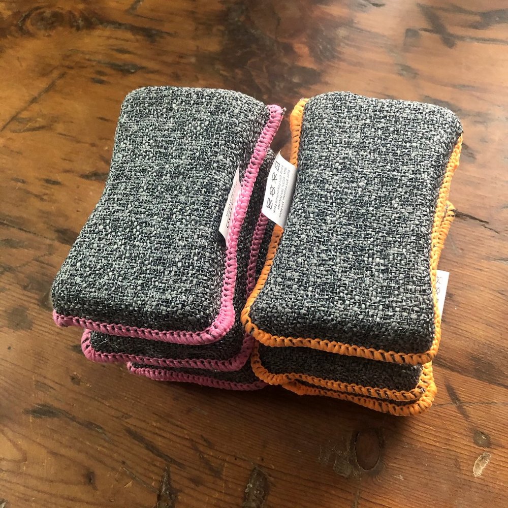 6 The Best Microfiber Sponges Pink / Orange NWT